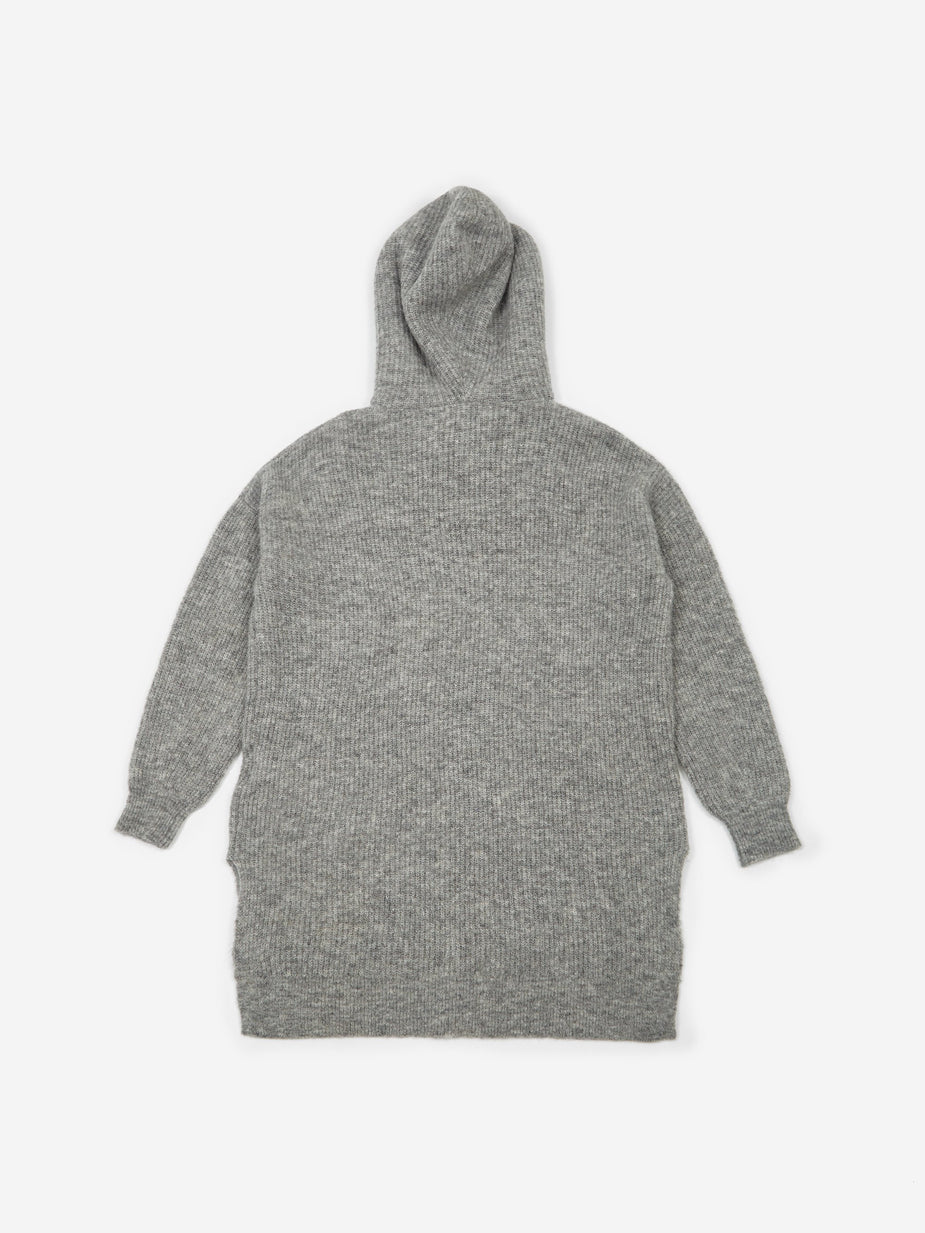 Ganni Ganni Soft Wool Knit Hoodie - Paloma Melange - Other