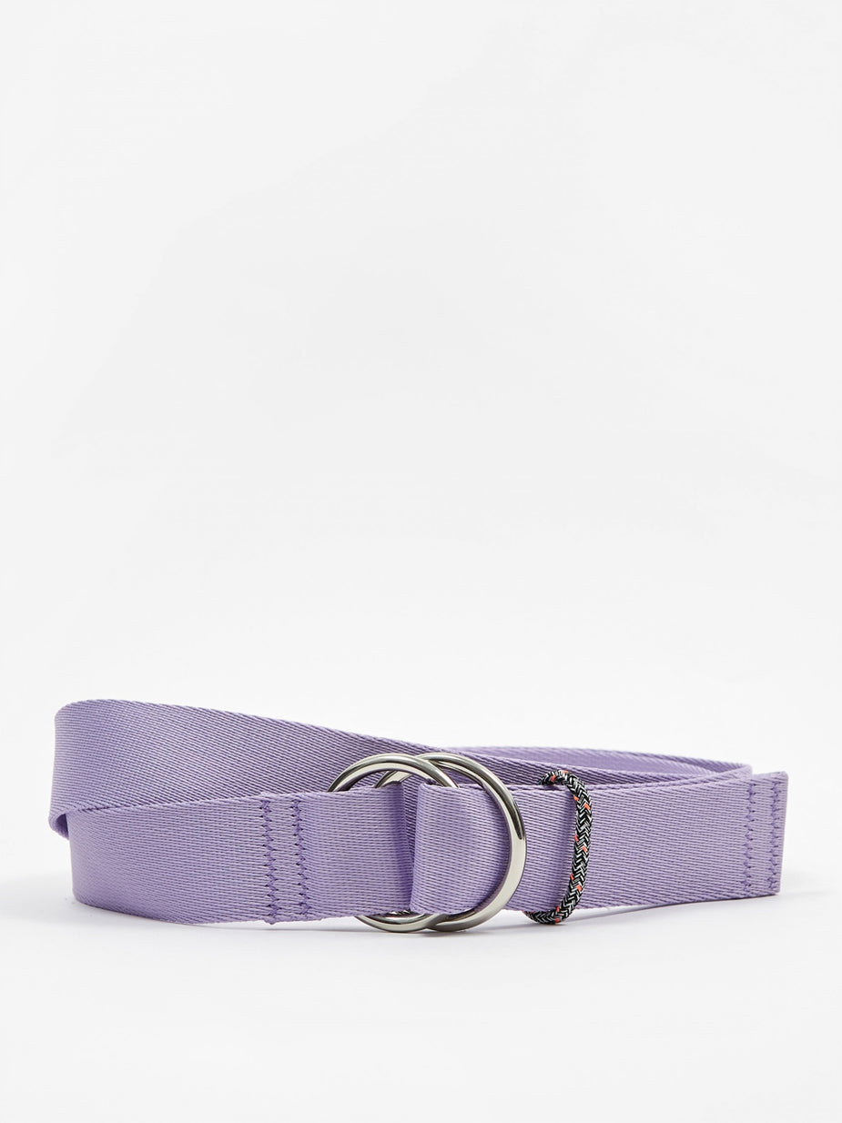 Ganni Ganni Webbing Belt - Violet Tulip - Purple