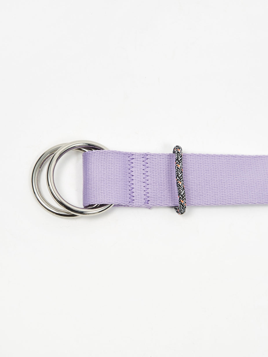 Ganni Ganni Webbing Belt - Violet Tulip - Purple