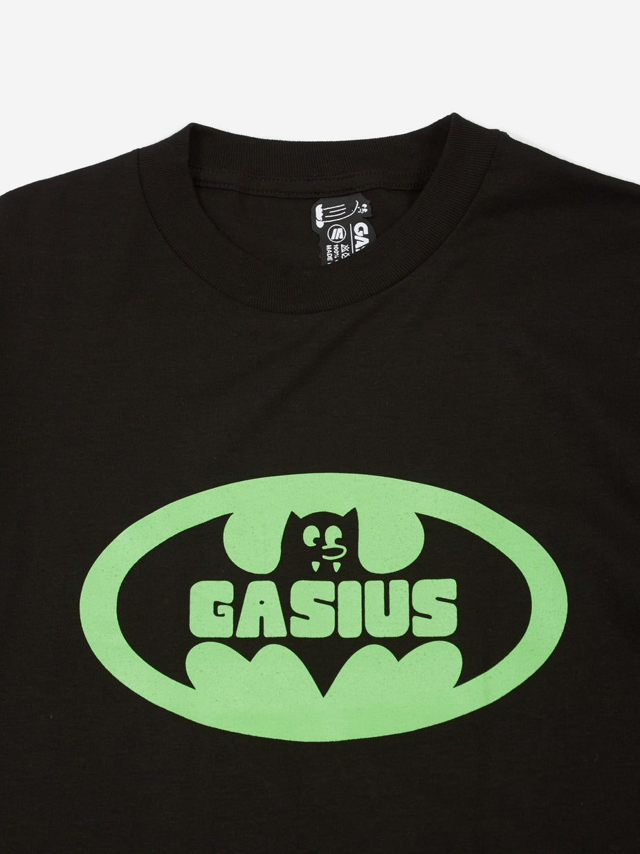 Gasius Gasius Bat Shit Cray Shortsleeve T-Shirt - Black - Black