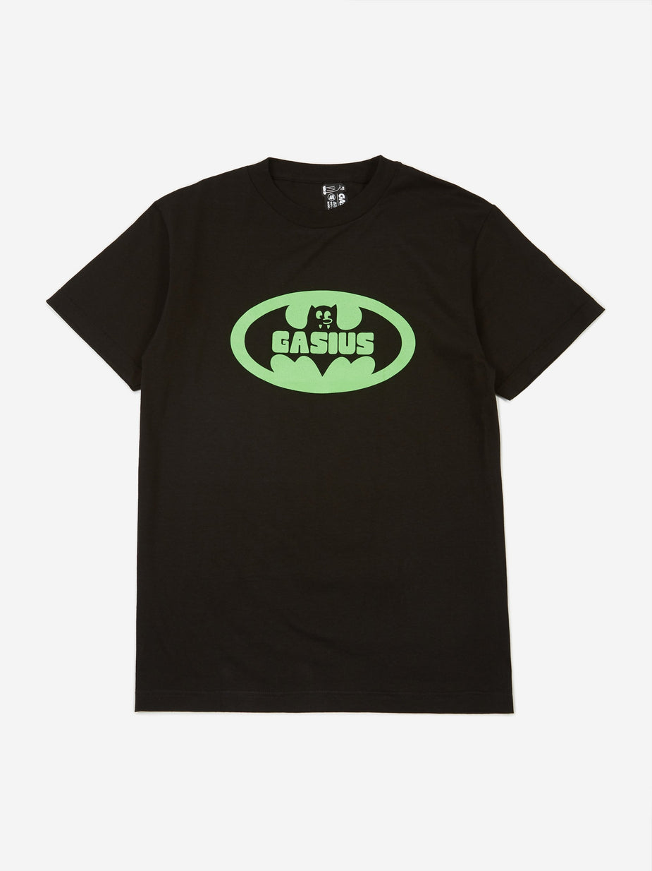 Gasius Gasius Bat Shit Cray Shortsleeve T-Shirt - Black - Black