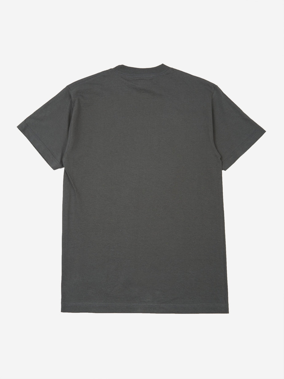 Gasius Gasius Eggy Shortsleeve T-Shirt - Charcoal - Grey