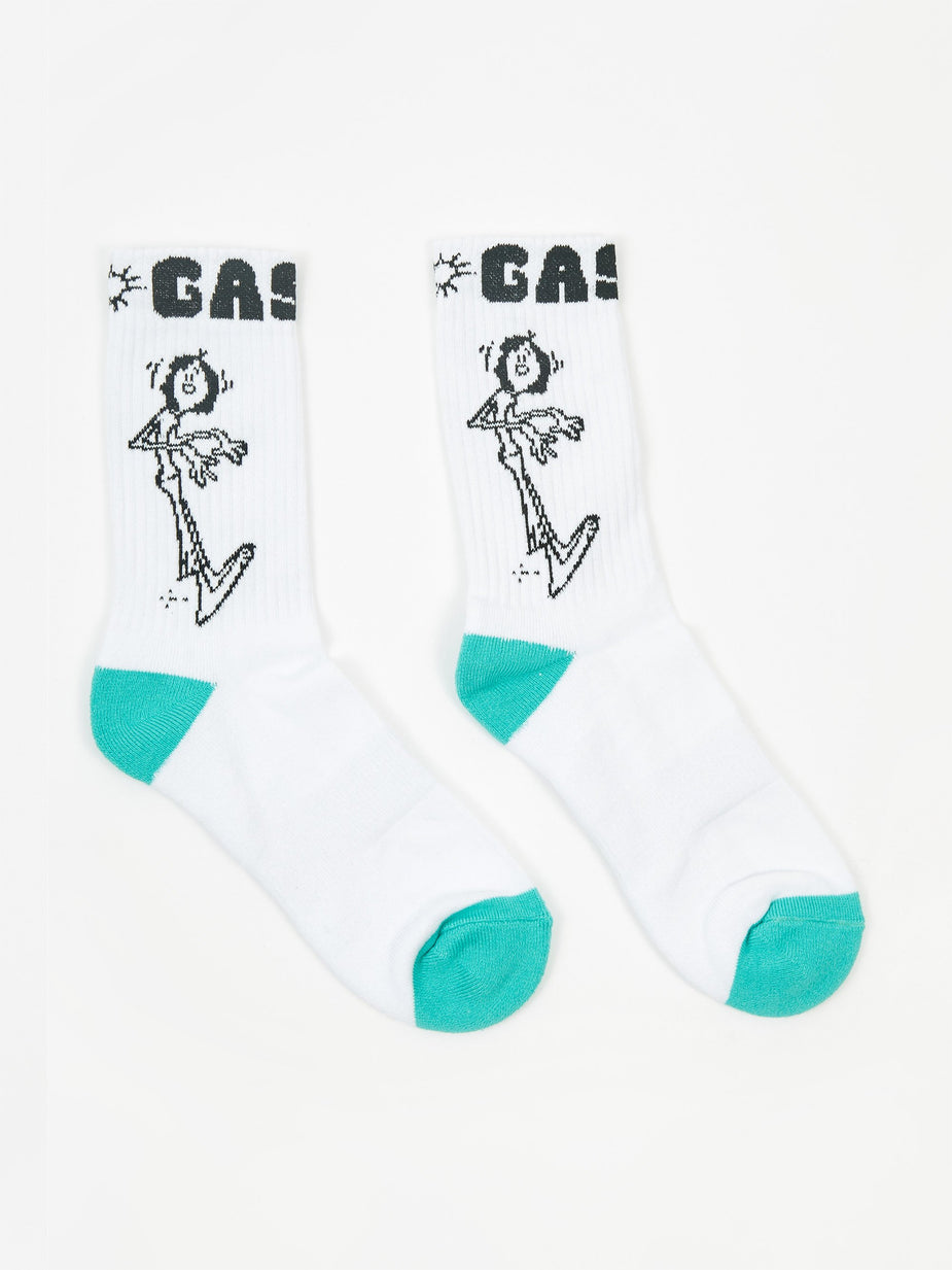 Gasius Gasius HUH! Socks - White - White