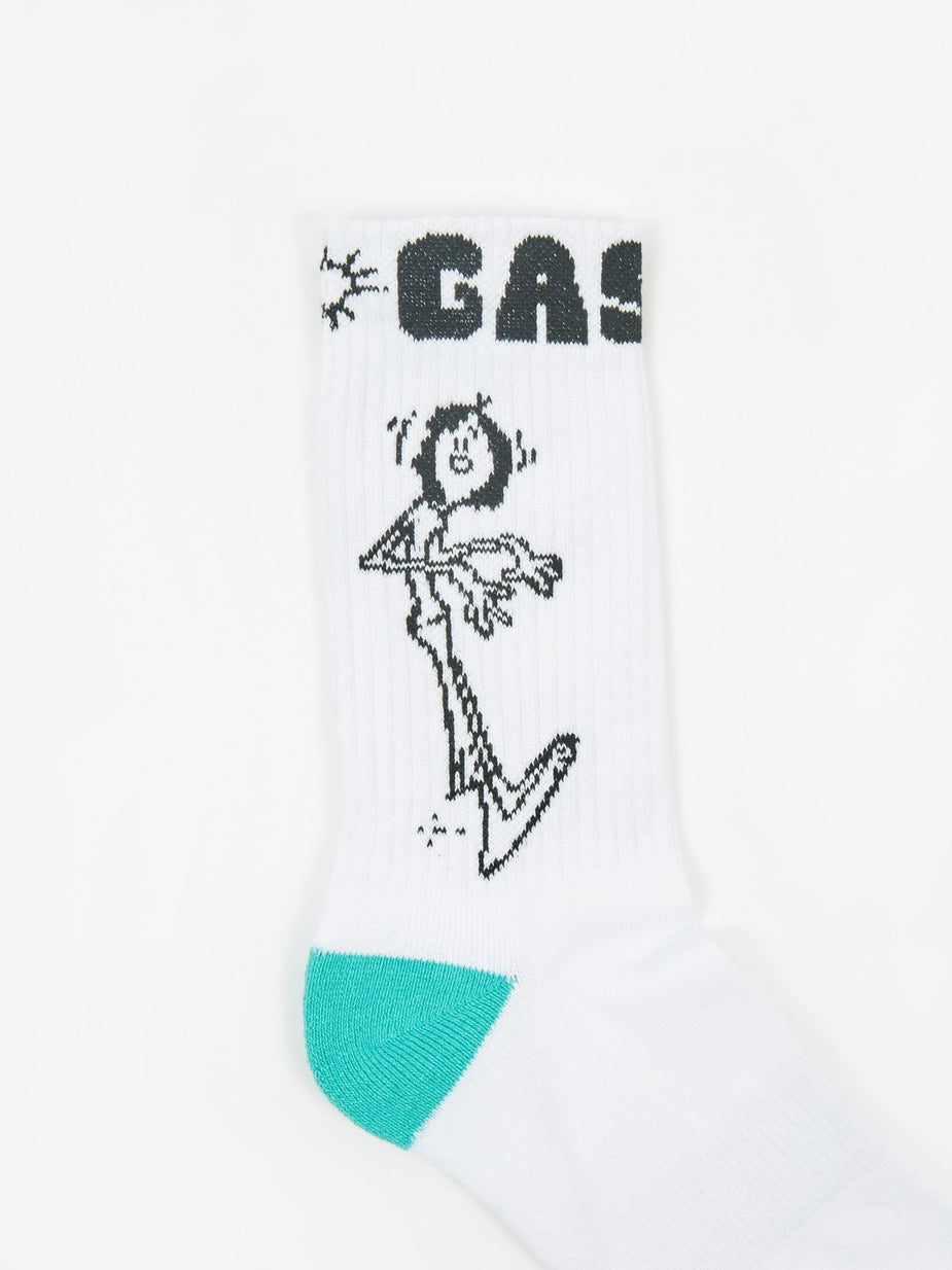 Gasius Gasius HUH! Socks - White - White