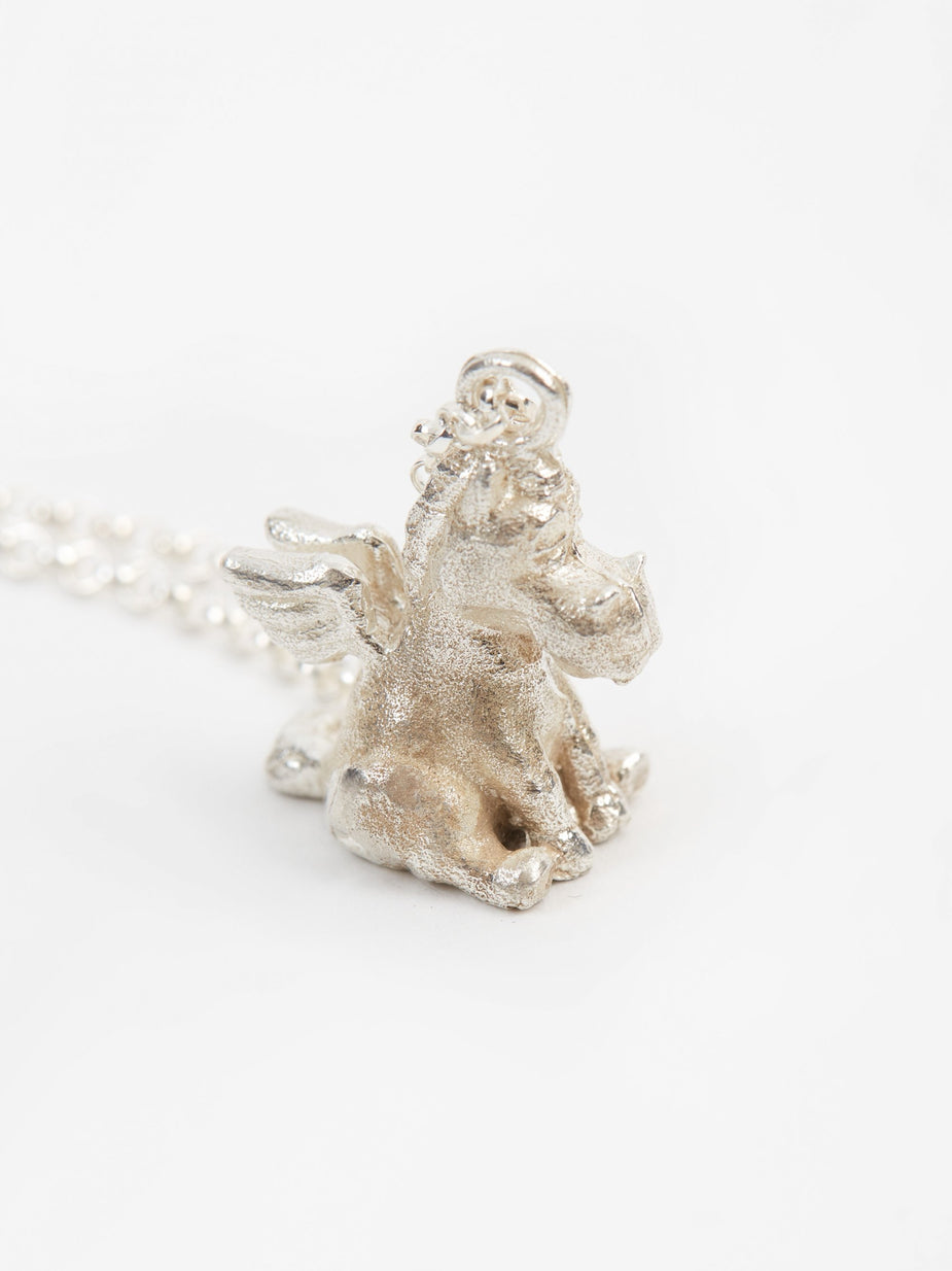 Gasius Gasius Pegasius Pendant - Sterling Silver - Silver