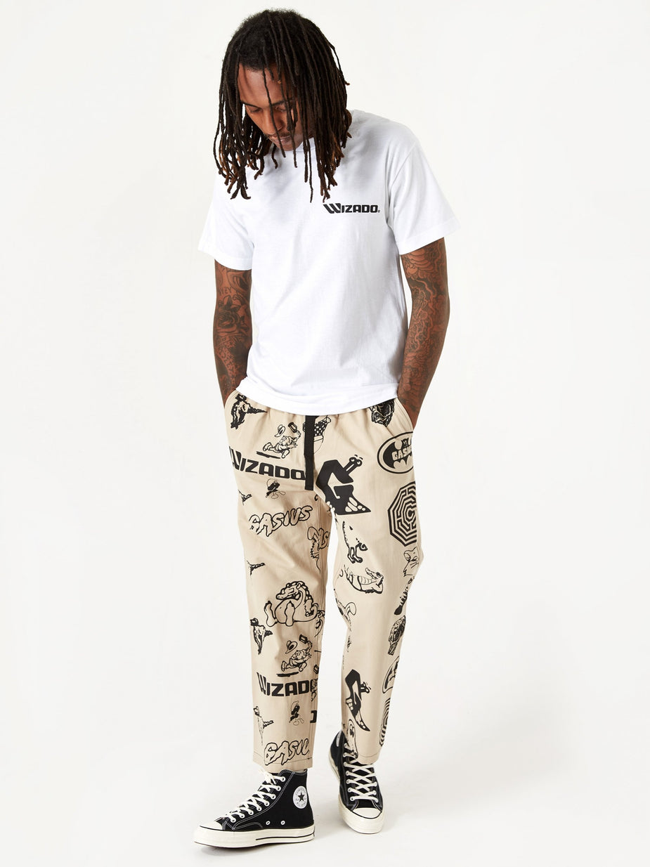 Gasius Gasius Wizado Shortsleeve T-Shirt - White - White