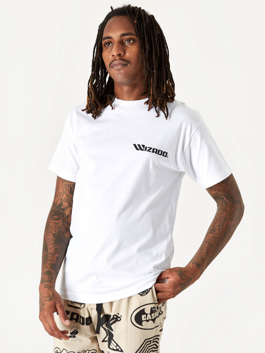 Gasius Gasius Wizado Shortsleeve T-Shirt - White - White
