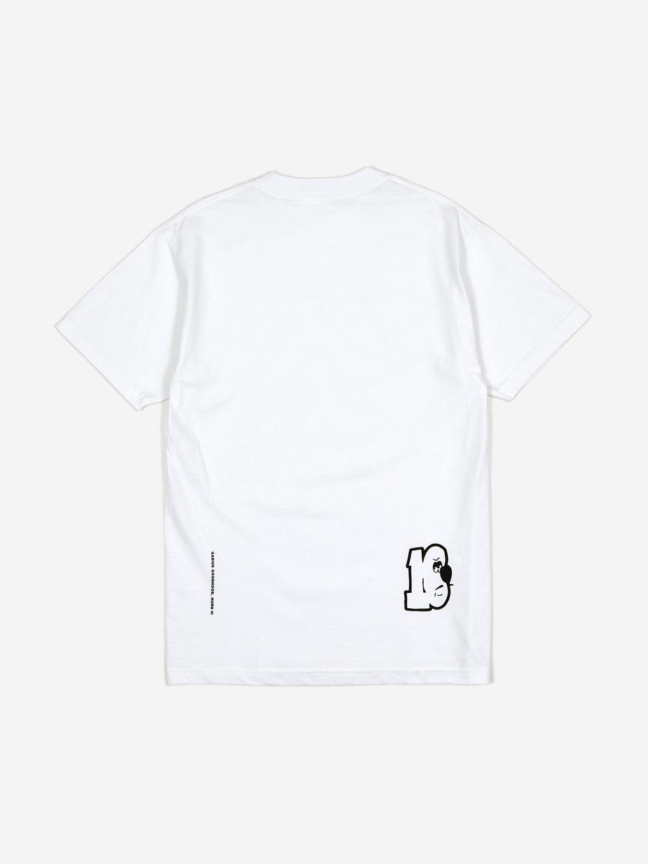 Gasius x Goodhood Gasius x Goodhood G-GH-X T-Shirt - White - White