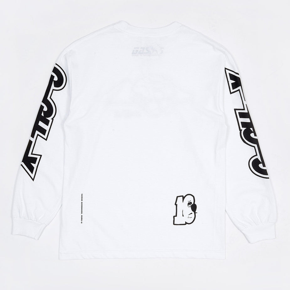 Gasius x Goodhood Gasius x Goodhood G-GH-X Long Sleeve T-Shirt - White - White