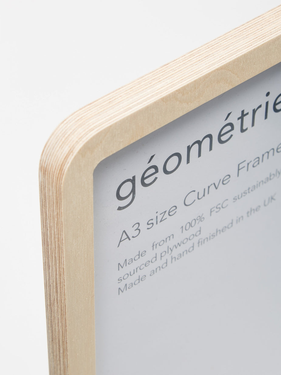 Géométrie Géométrie A3 Curve Photo Frame - Other