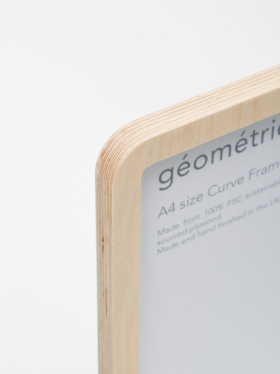 Géométrie Géométrie A4 Curve Photo Frame - Other