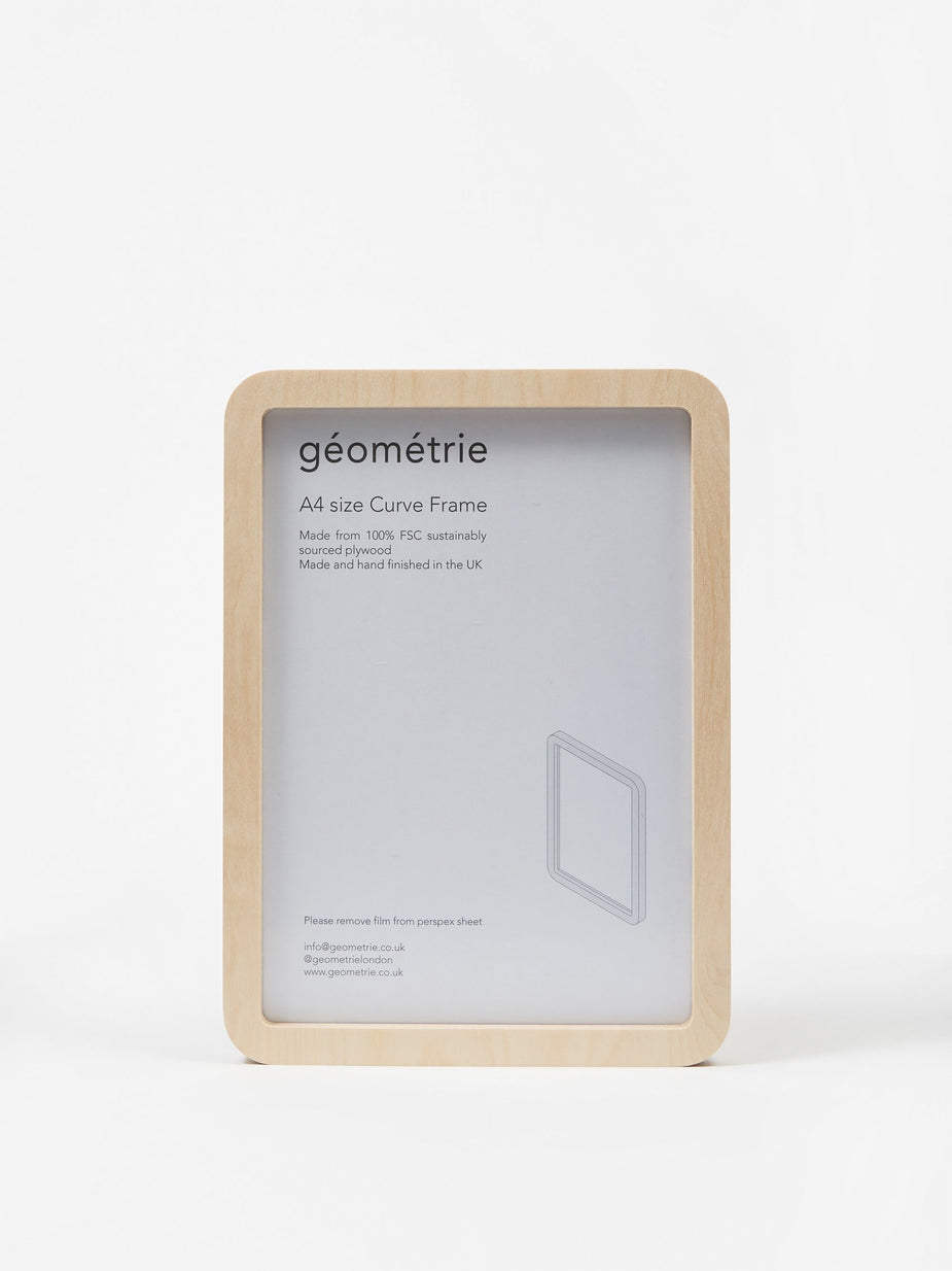 Géométrie Géométrie A4 Curve Photo Frame - Other