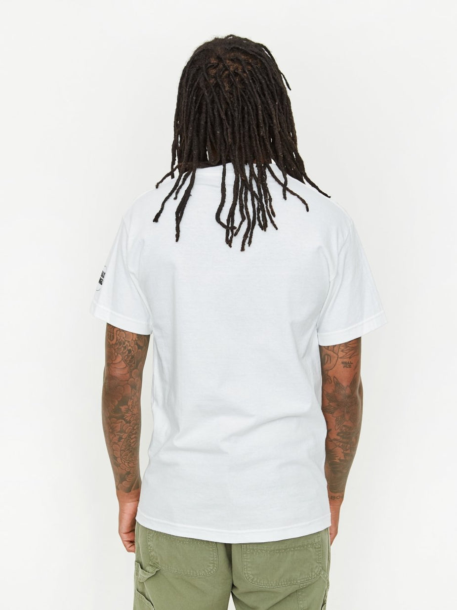 Gimme 5 GIMME 5 Boiled Shortsleeve T-Shirt - White/Black - Black