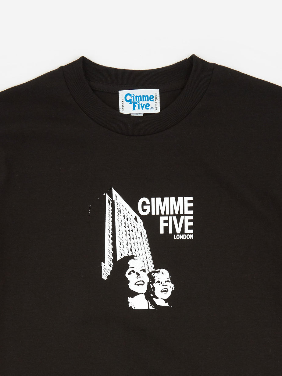 Gimme 5 GIMME 5 Joker Shortsleeve T-Shirt - Black/White - Black