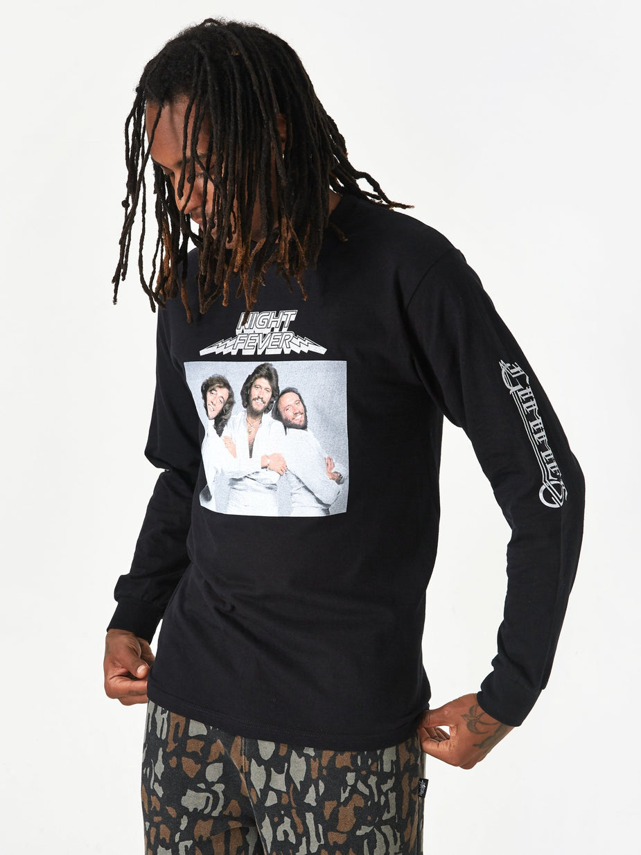 Gimme 5 GIMME 5 Night Fever Longsleeve T-Shirt - Black - Black