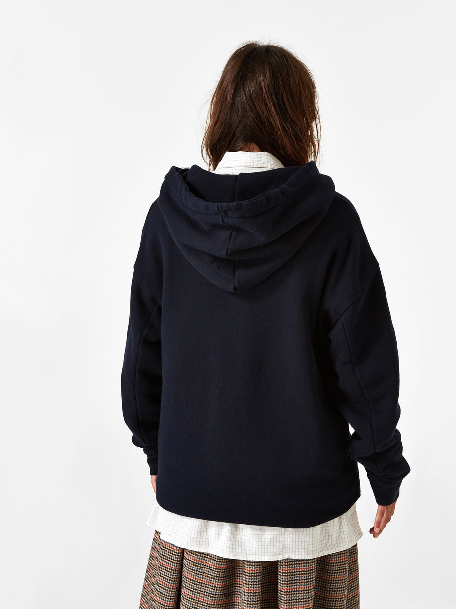 Girls Of Dust Girls Of Dust Fleece Hoodie - Navy - Blue