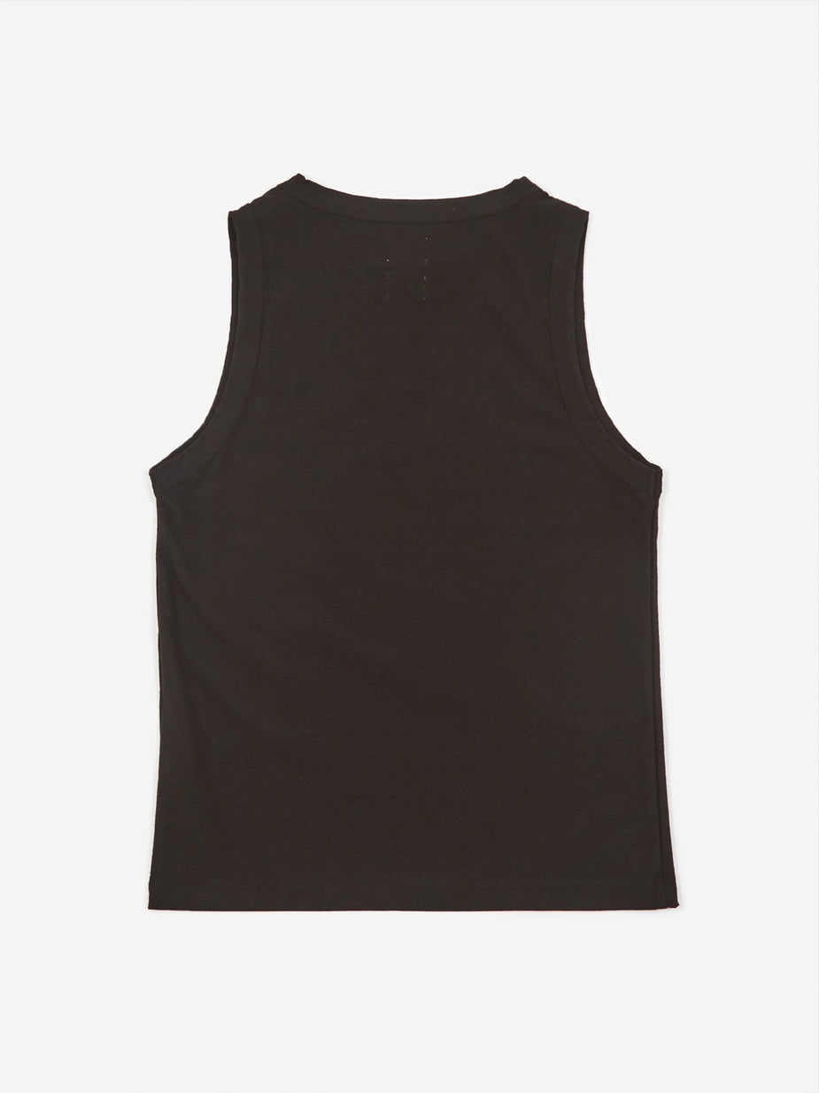 Girls Of Dust Girls Of Dust Johnny Top Light Slub - Black - Black