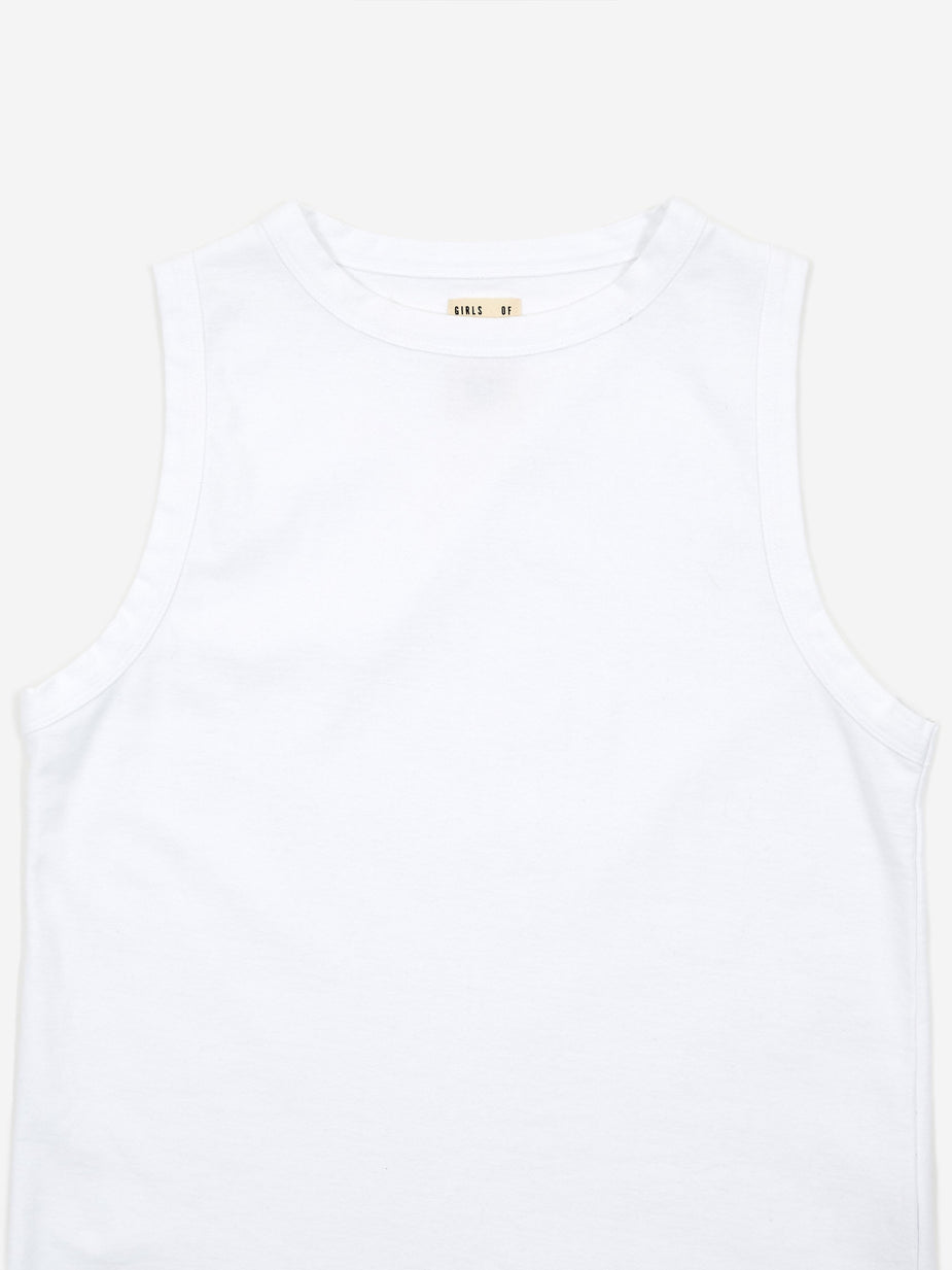 Girls Of Dust Girls Of Dust Johnny Top Open End - White - White