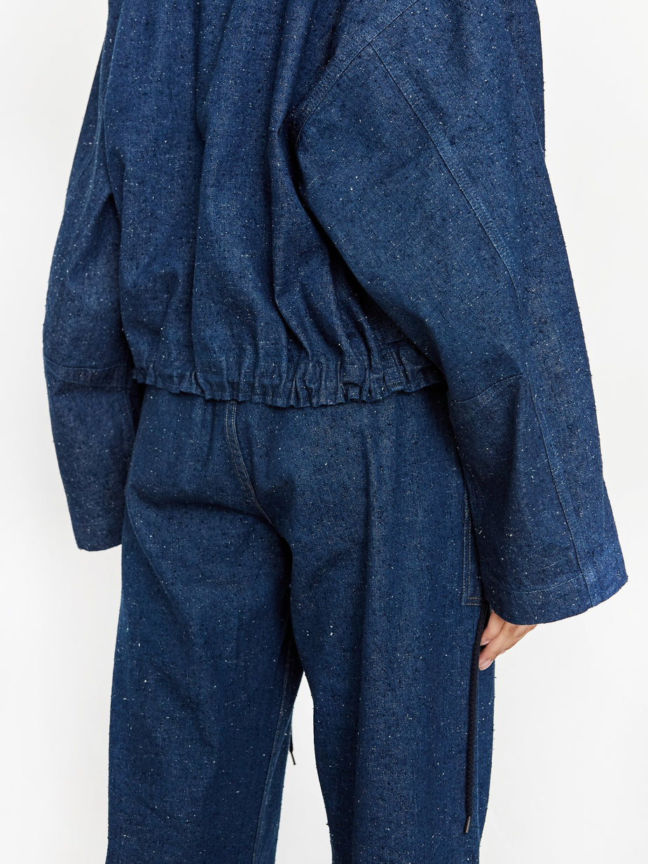 Girls Of Dust Girls Of Dust Nuclear Jacket Nepping Selvidge Denim - Indigo - Blue