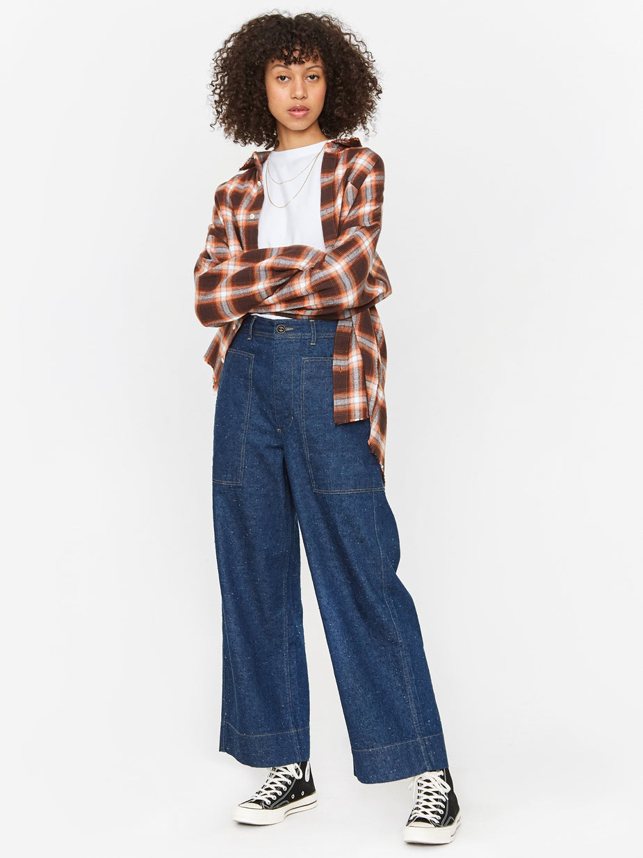 Girls Of Dust Girls Of Dust Sailor Fatigue Jean Selvidge Denim - Indigo - Blue