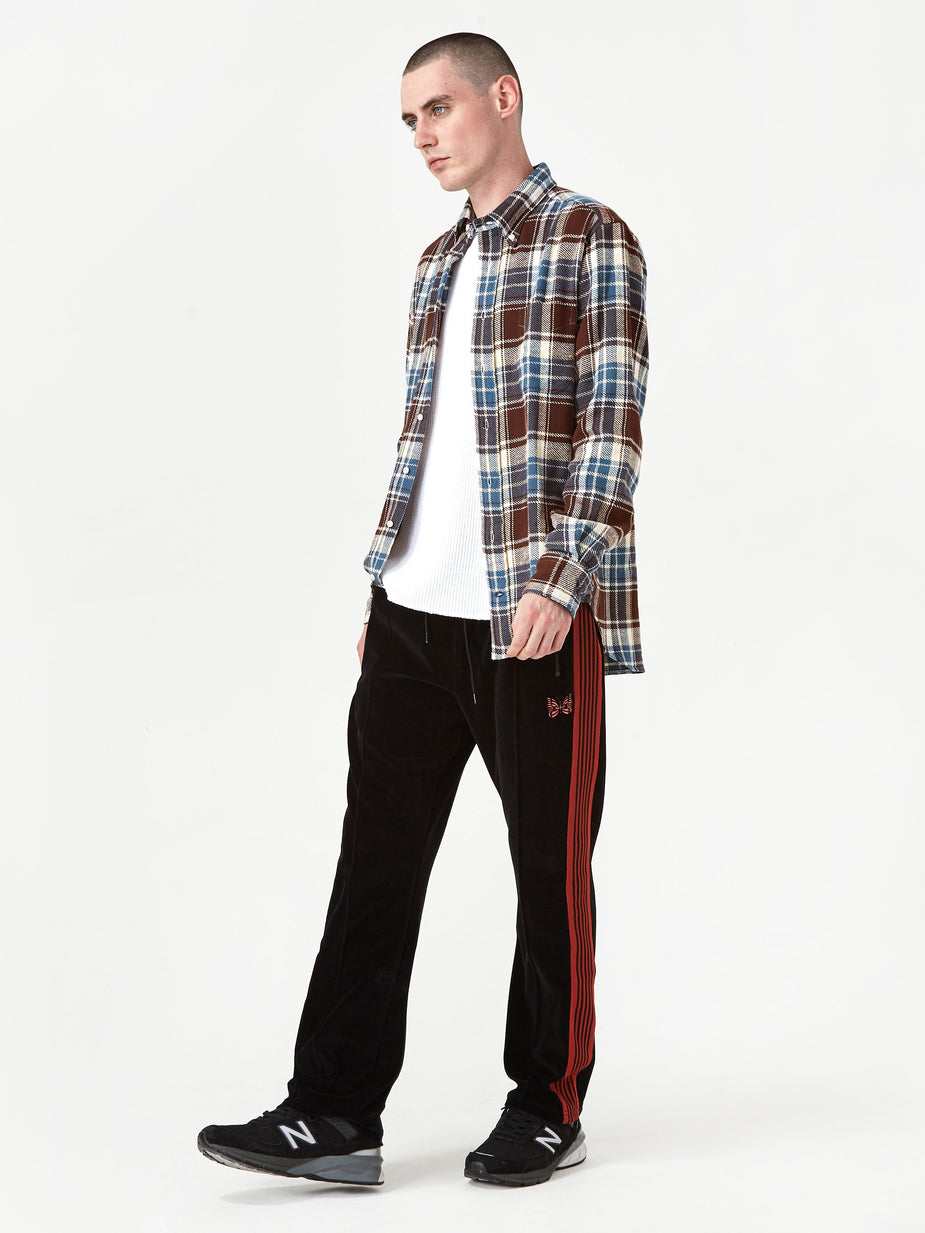Gitman Vintage Gitman Vintage Button Down Longsleeve Shirt - Brown Check - Brown