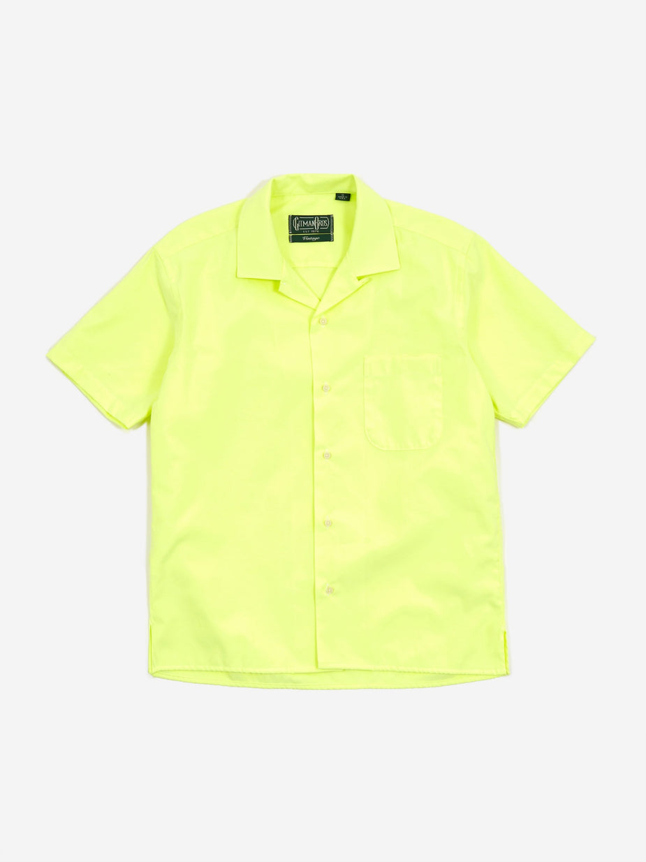 Gitman Vintage Gitman Vintage Camp Shortsleeve Shirt - American Neon Oxford - Multi