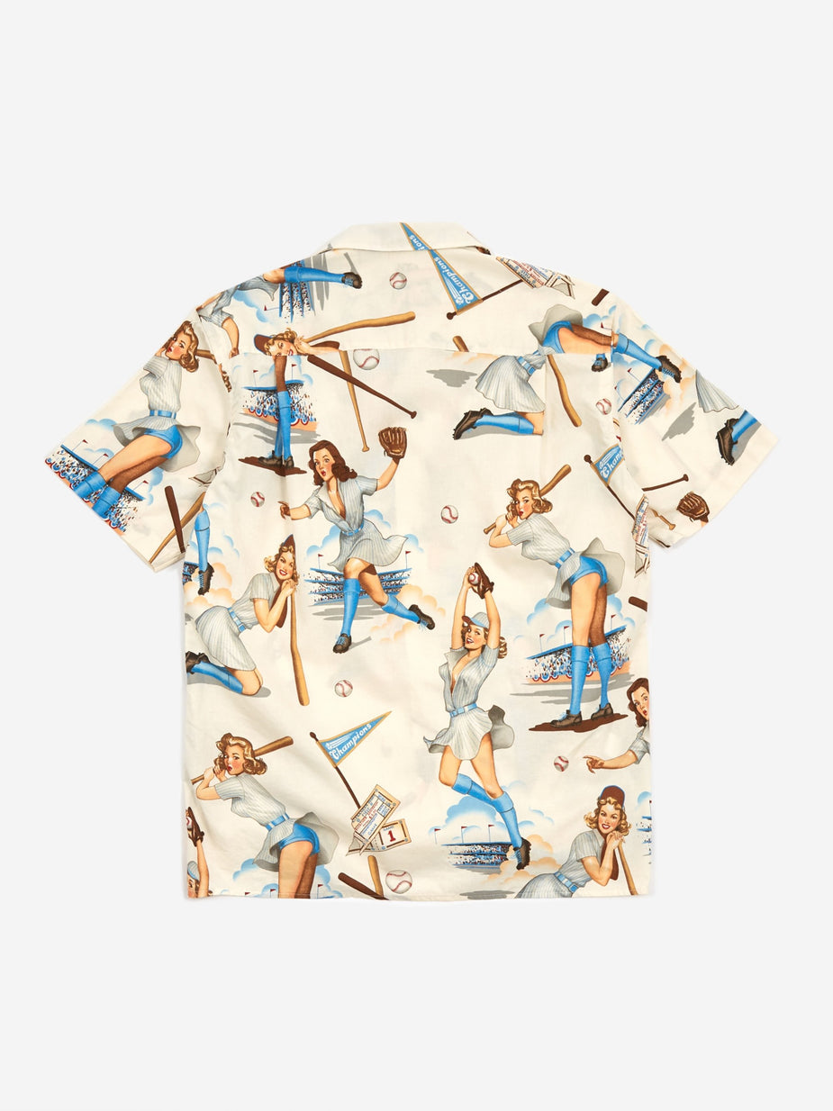 Gitman Vintage Gitman Vintage Camp Shortsleeve Shirt - Swingers - Multi