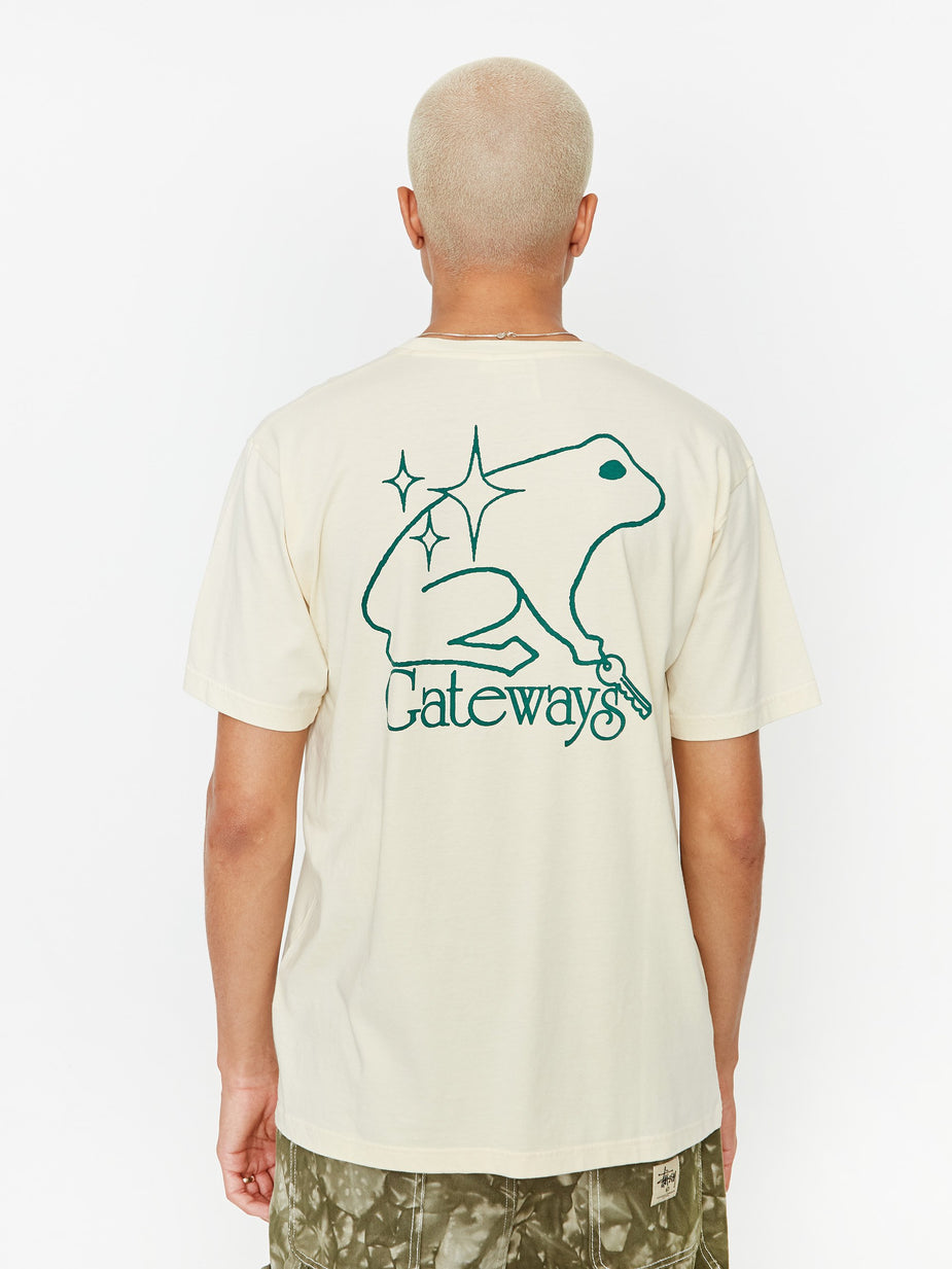 Good Morning Tapes Good Morning Gateways Shortsleeve T-Shirt - Natural - White
