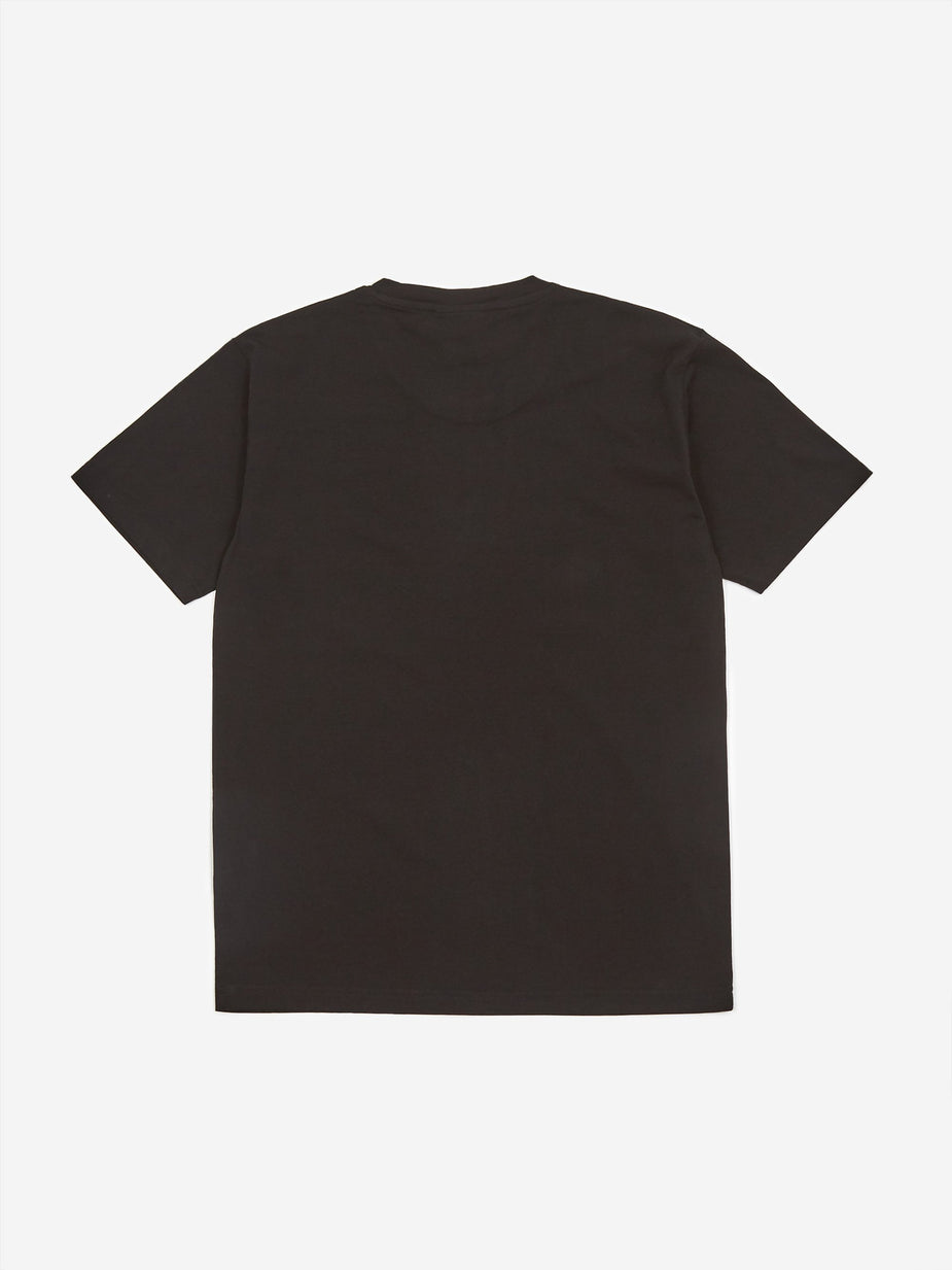 Good Morning Tapes Good Morning Megalithic TV Shortsleeve T-Shirt - Washed Black - Black
