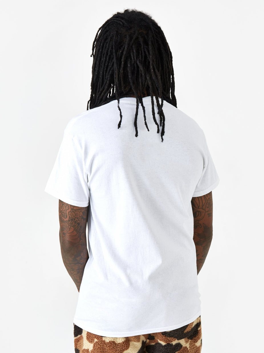 Good Morning Tapes Good Morning Tapes Crystal Healing Shortsleeve T-Shirt - White - White