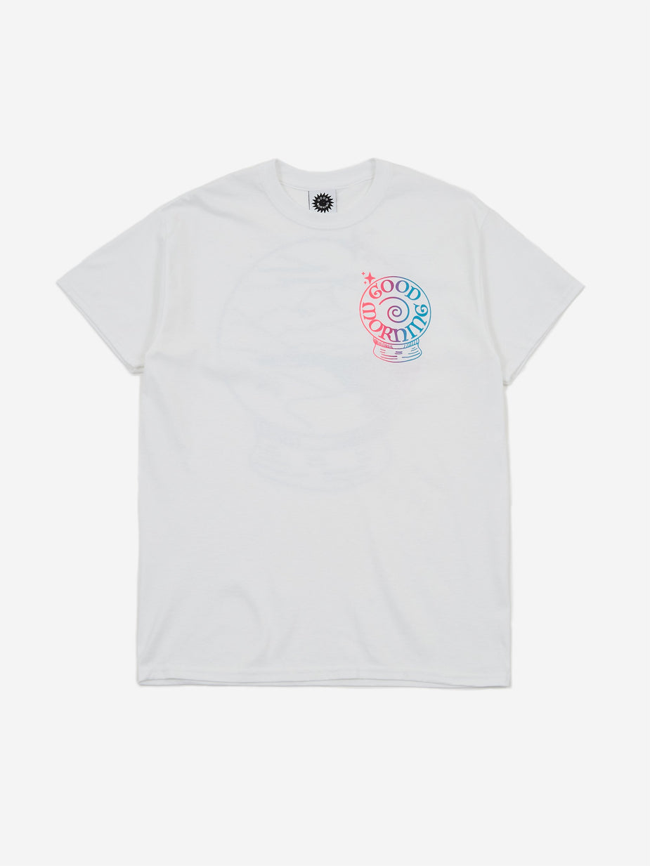 Good Morning Tapes Good Morning Tapes Panaceum Shortsleeve T-Shirt - White - White