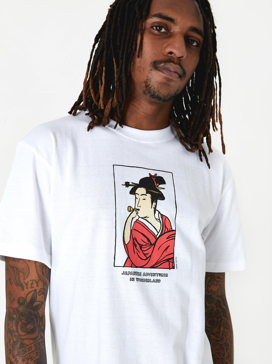 Goodhood x BEAMS T Goodhood x Beams T x Naijel Graph T-Shirt - White - White