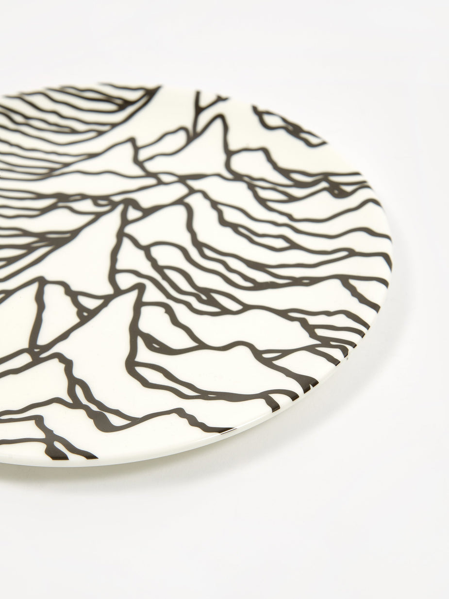 Goods By Goodhood Goodhood x Joy Division 'Unknown Pleasures' Plate - White - White