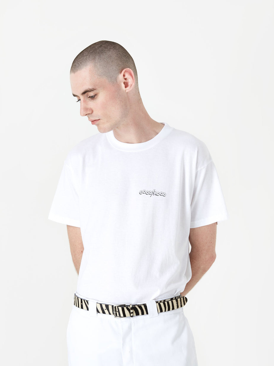 Goods By Goodhood Goods by Goodhood Bolt T-shirt - White - White