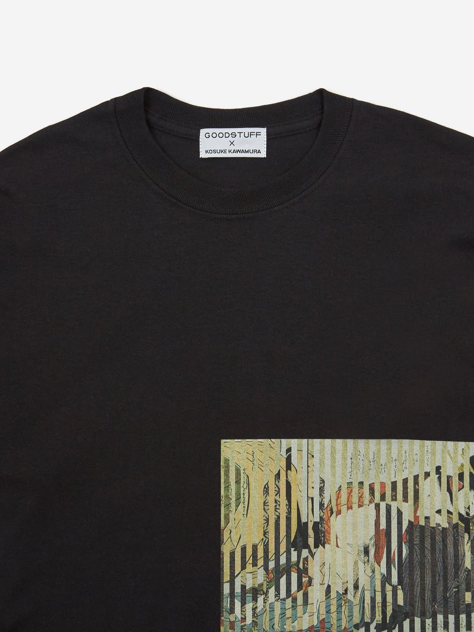 Flagstuff Goodhood x Flagstuff x Kosuke Kawamura LS T-Shirt - Black - Black