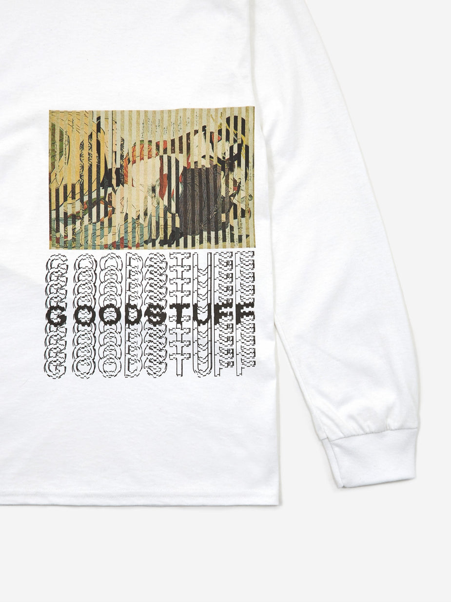 Flagstuff Goodhood x Flagstuff x Kosuke Kawamura LS T-Shirt - White - White