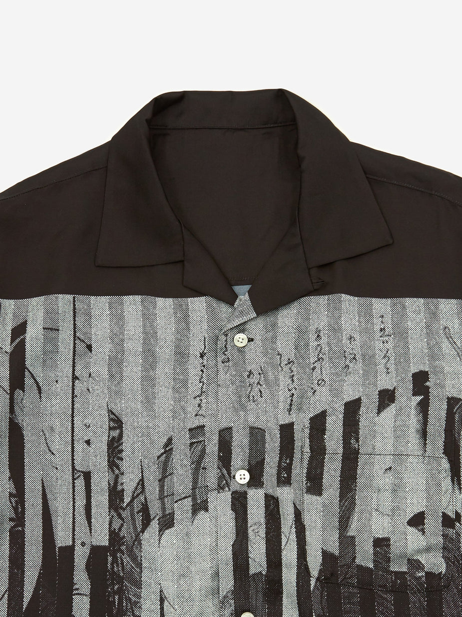 Flagstuff Goodhood x Flagstuff x Kosuke Kawamura Shortsleeve Shirt - Black - Black