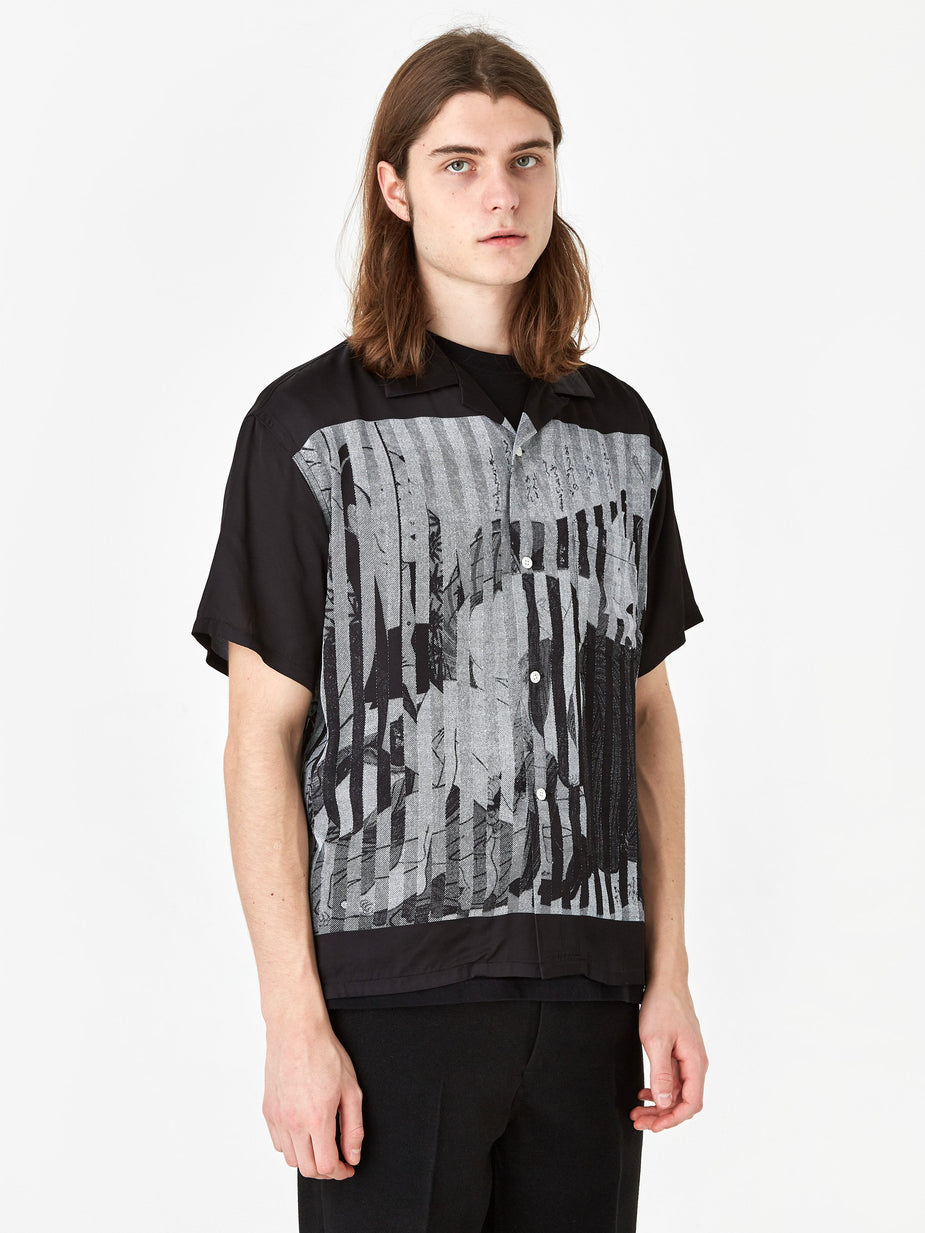 Flagstuff Goodhood x Flagstuff x Kosuke Kawamura Shortsleeve Shirt - Black - Black