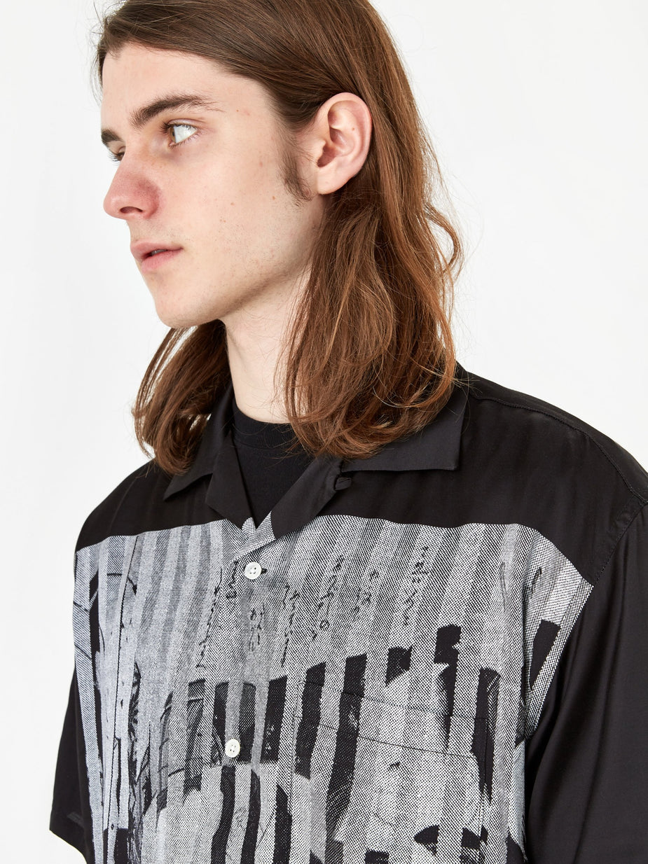 Flagstuff Goodhood x Flagstuff x Kosuke Kawamura Shortsleeve Shirt - Black - Black