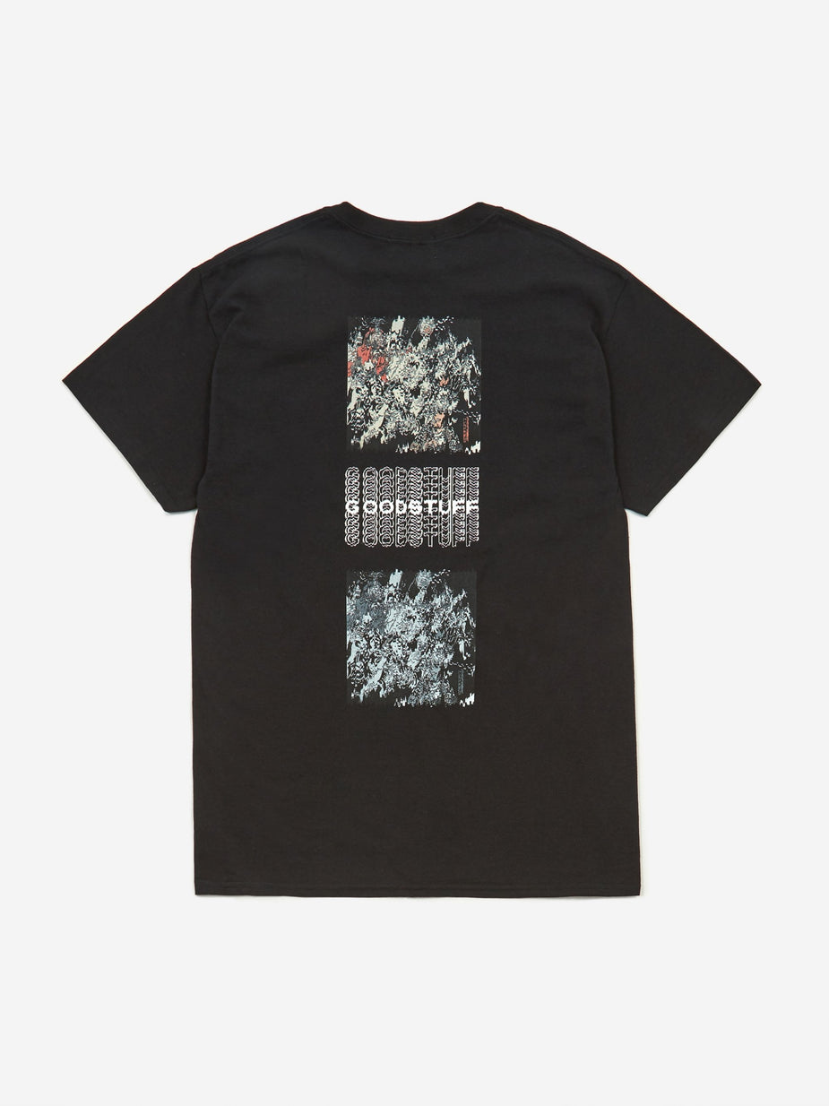 Flagstuff Goodhood x Flagstuff x Kosuke Kawamura Logo SS T-Shirt - Black - Black