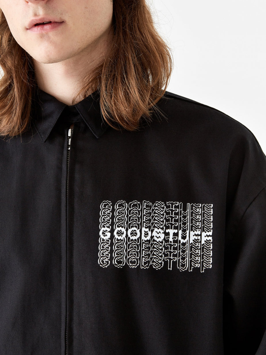 Flagstuff Goodhood x Flagstuff x Kosuke Kawamura Swing Top Jacket - Black - Black