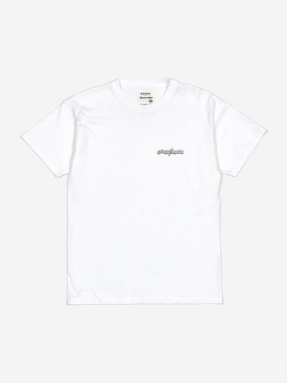 Goods By Goodhood Goods by Goodhood Bolt T-shirt - White - White