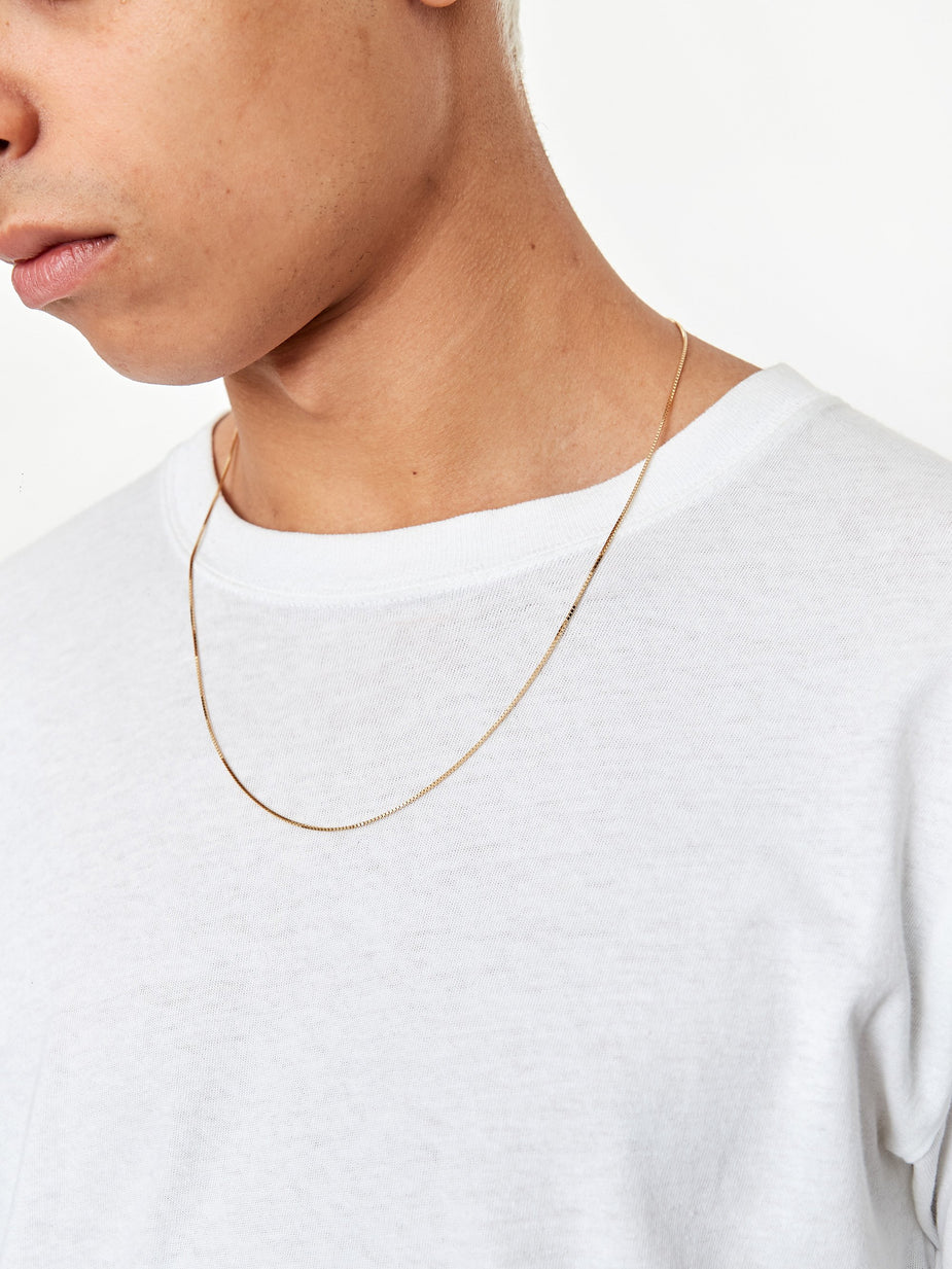Goods By Goodhood Goods by Goodhood Curb Chain / Gold / 1.6mm Gauge / 50cm - 50cm - Gold