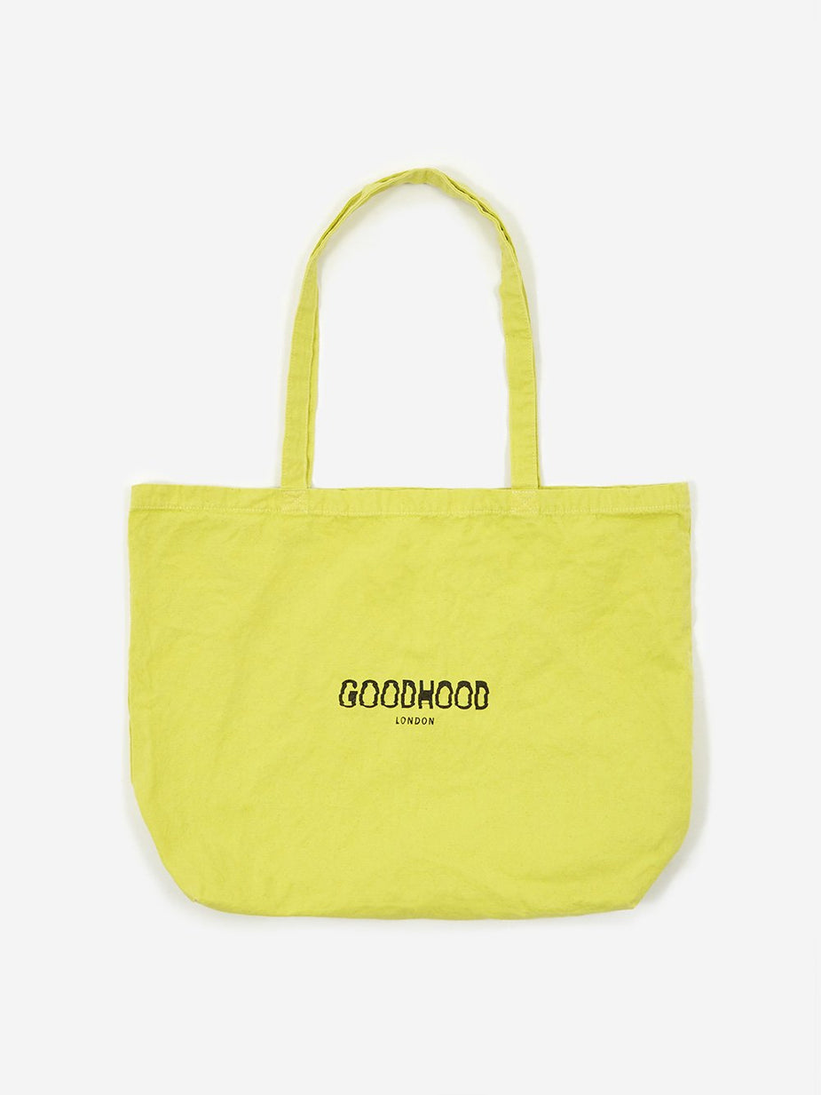 Goods By Goodhood Goods by Goodhood Cyberphobic Tote Bag - Lime - Green