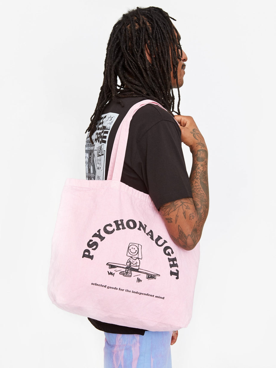 Goods By Goodhood Goods by Goodhood Psychonaught Tote Bag - Pink - Pink