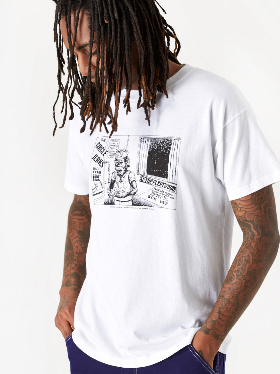 Goods By Goodhood Goods by Goodhood x TeeJerker x Image Club Ltd T-shirt - White - White