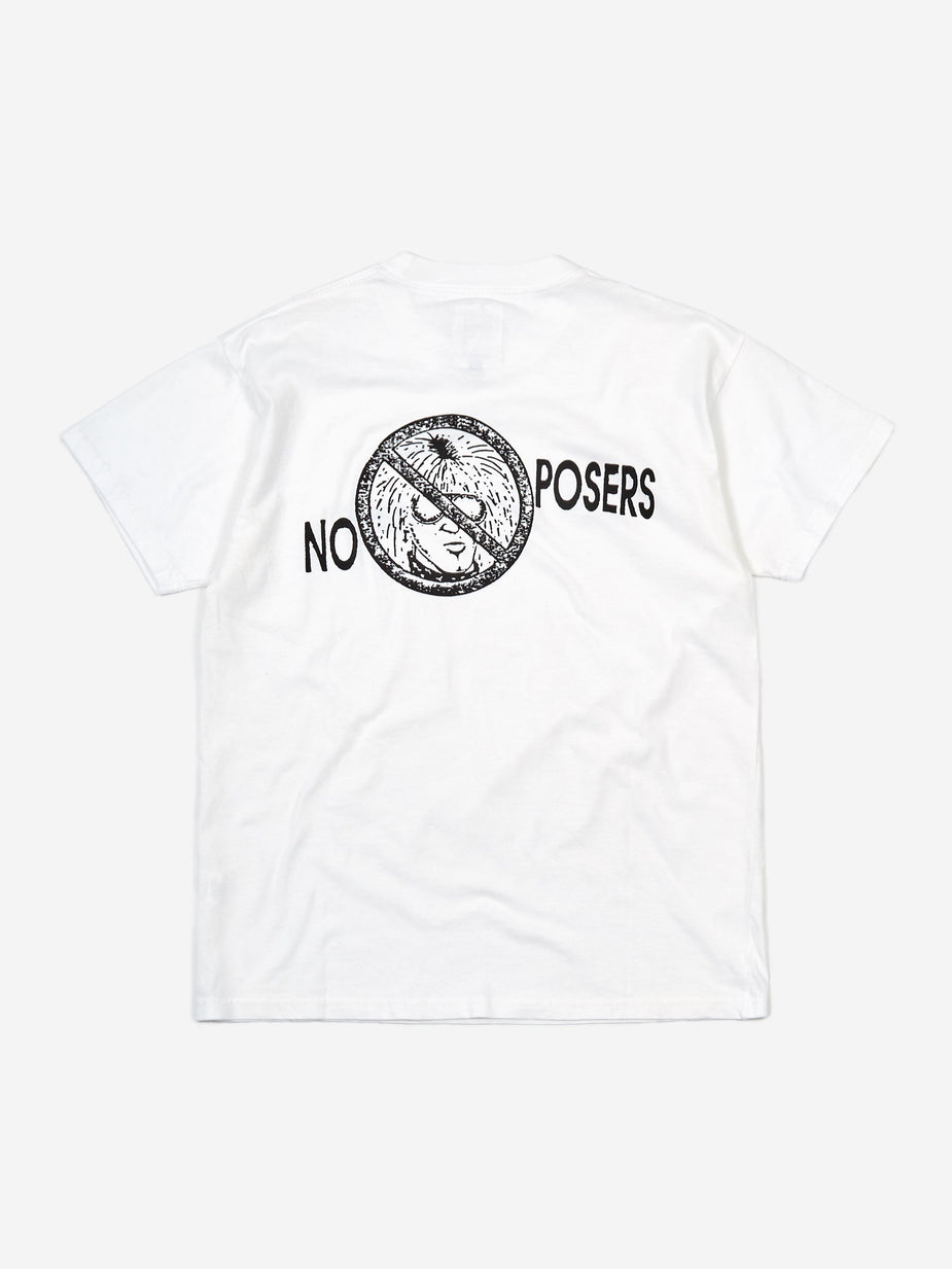Goods By Goodhood Goodhood x NTS No Posers T-Shirt - White - White