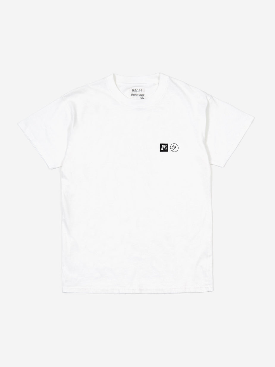 Goods By Goodhood Goodhood x NTS No Posers T-Shirt - White - White