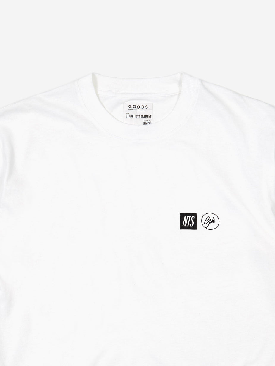 Goods By Goodhood Goodhood x NTS No Posers T-Shirt - White - White