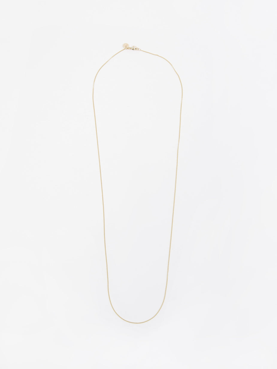 Goods By Goodhood Goods by Goodhood Curb Chain / Gold / 1.2mm Gauge / 70cm - 70cm - Gold